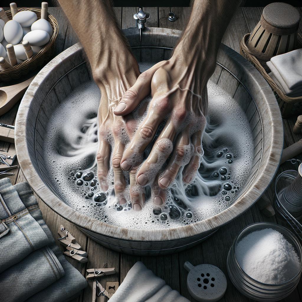 Blanchir Votre Linge à la Main avec du Bicarbonate : Guide Pratique